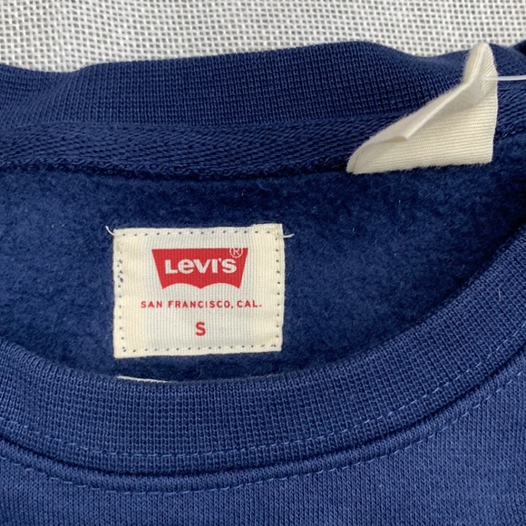 LEVI'S Men's Relaxed Graphic Sweatshirt Ronde Hals Size S - Picture 2 of 9
